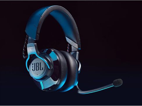 JBL سماعة راس لاسلكية للالعاب فوق الاذن من كوانتوم 810 مع خاصية الغاء الضوضاء، اسود، مقاس M in Saudi Arabia