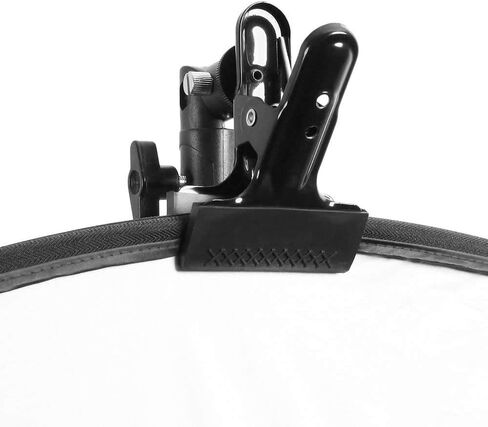 Selens 2 Pack Photography Reflector Clamp Holder Speedlite Hot Shoe Bracket | with 1/4"" & 3/8"" Screw Mount with Photo Studio Light Stand, Lighting Umbrella Reflector in Kuwait