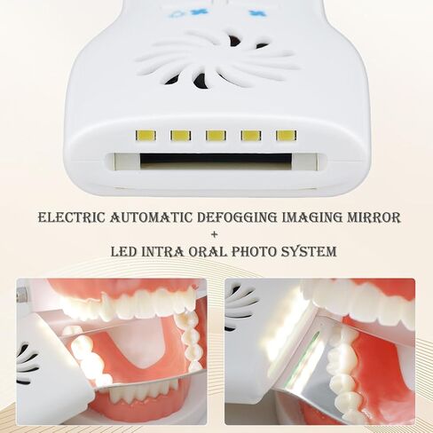 عاكس مراقبة كهربائي من الفولاذ المقاوم للصدأ لإزالة الضباب مع نظام صور تلقائي - مثالي لطب الأسنان والتصوير الفوتوغرافي in Kuwait