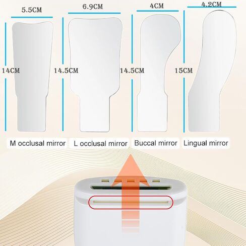 عاكس مراقبة كهربائي من الفولاذ المقاوم للصدأ لإزالة الضباب مع نظام صور تلقائي - مثالي لطب الأسنان والتصوير الفوتوغرافي in Kuwait