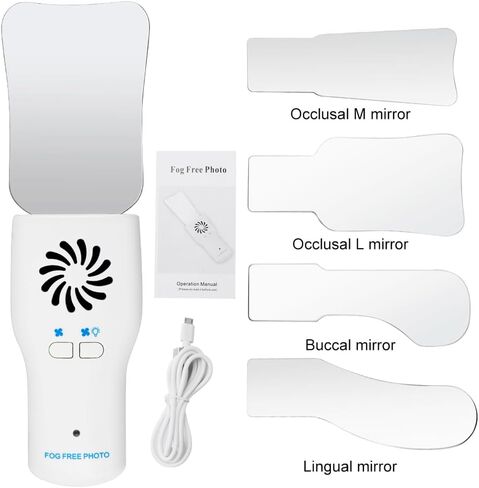 عاكس مراقبة كهربائي من الفولاذ المقاوم للصدأ لإزالة الضباب مع نظام صور تلقائي - مثالي لطب الأسنان والتصوير الفوتوغرافي in Kuwait