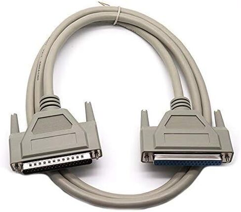 Dahszhi 1.5M/5Ft DB37 37Pin Male to Female Serial Port Extend DATA Cable Cord Printer in Saudi Arabia