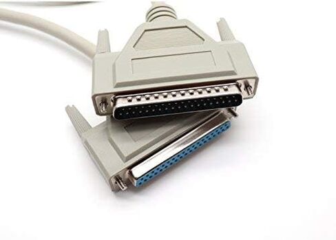 Dahszhi 1.5M/5Ft DB37 37Pin Male to Female Serial Port Extend DATA Cable Cord Printer in Saudi Arabia