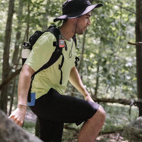 حبل حقيبة الظهر iGuerburn لجهاز Garmin المحمول GPS inReach/eTrex/Rino/Alpha/Oregon/GPSMAP Series - محول تثبيت للعمود الفقري من Garmin مع سلك أمان in Kuwait