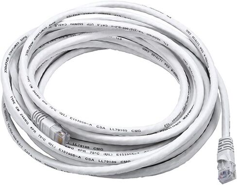 كابل شبكة إيثرنت عارية من النحاس من مونوبرايس 0.5FT 24AWG Cat6 550MHz - أسود in Kuwait