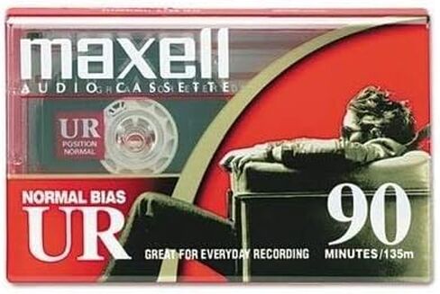 Maxell Normal Bias Ur-90 (20-pack) Standard Size Cassettes in Saudi Arabia