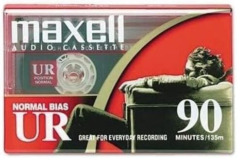 Maxell Normal Bias Ur-90 (20-pack) Standard Size Cassettes in Saudi Arabia