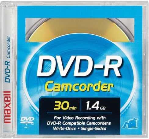 Maxell DVD-R CAM/Sony 3¿ DVD-R Removable Disc in Jewel Box for Sony DVD Camcorders in Saudi Arabia