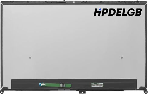 استبدال HPDELGB لجهاز Lenovo IdeaPad Flex 5-15ITL05 5-15IIL05 5-15ALC05 82HV 82HT 81X3 شاشة LCD تعمل باللمس إطار تجميع رقمي مع لوحة تحكم UHD 4K IPS 3840x2160 40Pin in Saudi Arabia