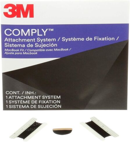 3M نظام ملحق متوافق - ابل ماك بوك - فلتر خصوصية نوت بوك - لاصق - 11.6 انش - 15.4 انش - اسود in Kuwait