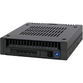 ICY DOCK 1 Bay 2.5 SAS/SATA HDD/SSD Tool-Less Enclosure for External 3.5" Bay | ExpressCage MB741SP-B in Kuwait