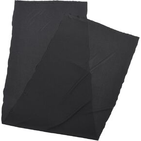 Byged 170x50 سم قماش شبكة مكبر الصوت، قماش قماش مكبر الصوت الأسود، غطاء واقي مقاوم للغبار لمكبرات الصوت المنزلية، مكبرات الصوت الكبيرة (أسود) in Kuwait