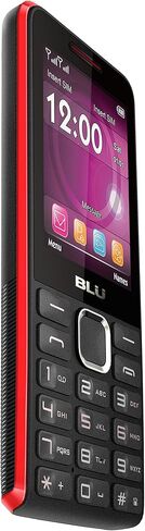 BLU Tank II T193 Unlocked GSM Dual-SIM Cell Phone w/Camera and 1900 mAh Big Battery - Unlocked Cell Phones - Retail Packaging (Red) in Kuwait