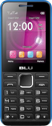 BLU Tank II T193 Unlocked GSM Dual-SIM Cell Phone w/Camera and 1900 mAh Big Battery - Unlocked Cell Phones - Retail Packaging (Red) in Kuwait