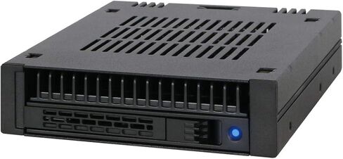 ICY DOCK 1 Bay 2.5 SAS/SATA HDD/SSD Tool-Less Enclosure for External 3.5" Bay | ExpressCage MB741SP-B in Saudi Arabia