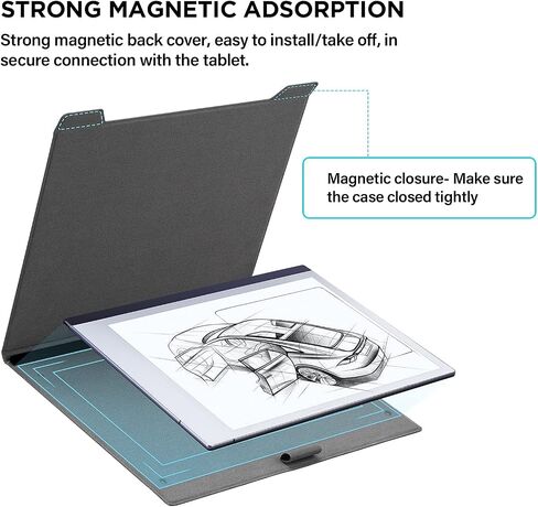 Ayotu Premuin Fabric Smart Case for Remarkable 2 Paper Tablet 10.3" 2020 Released - Program Templates & Replacement Marker Stylus Pen Tips-[All in One Bundle]-Enhance Your Writing Experience. in Saudi Arabia