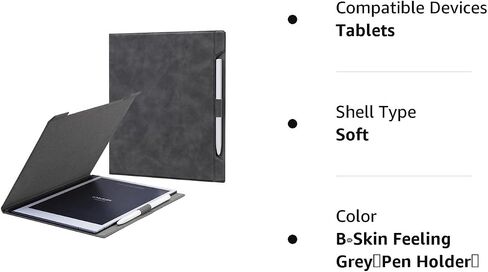 Ayotu Premuin Fabric Smart Case for Remarkable 2 Paper Tablet 10.3" 2020 Released - Program Templates & Replacement Marker Stylus Pen Tips-[All in One Bundle]-Enhance Your Writing Experience. in Saudi Arabia