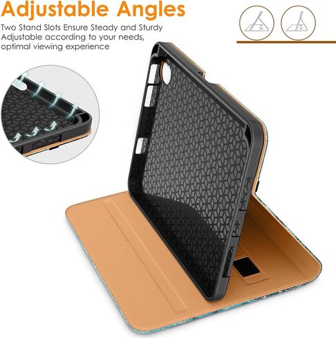 DTTO for iPad mini 7 (A17 Pro) / iPad mini 6 Case 8.3-inch, Brown in Kuwait