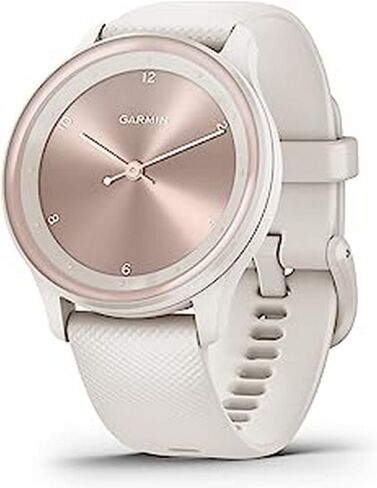 Garmin vivomove Sport, Hybrid Smartwatch, Health and Wellness Features, Touchscreen, Cocoa in Kuwait