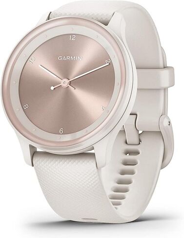 Garmin vivomove Sport, Hybrid Smartwatch, Health and Wellness Features, Touchscreen, Cocoa in Kuwait