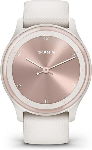 Garmin vivomove Sport, Hybrid Smartwatch, Health and Wellness Features, Touchscreen, Cocoa in Kuwait