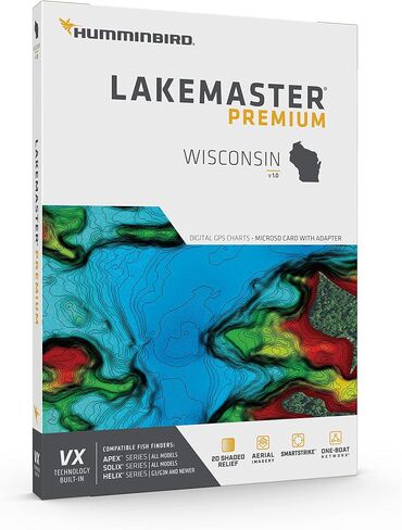 Humminbird 602010-1 LakeMaster Premium - Wisconsin V1 in Saudi Arabia