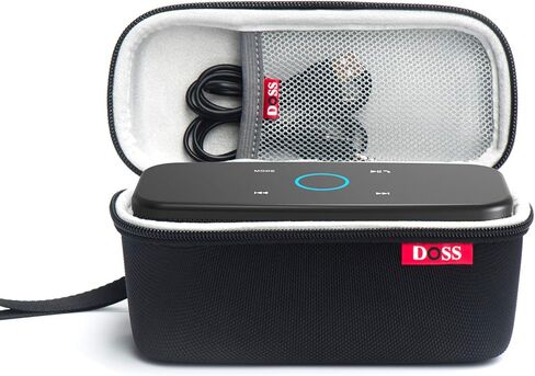 جراب السفر DOSS SoundBox Plus الرسمي من مادة EVA الصلبة - أسود in Kuwait
