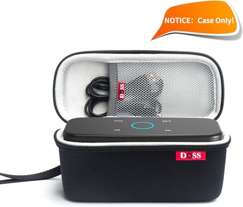 جراب السفر DOSS SoundBox Plus الرسمي من مادة EVA الصلبة - أسود in Kuwait