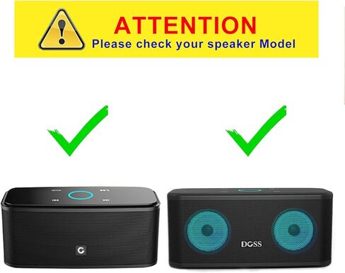 جراب السفر DOSS SoundBox Plus الرسمي من مادة EVA الصلبة - أسود in Kuwait