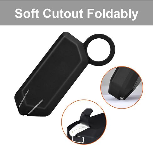 Healvaluefit Silicone Protective Case for Flipper Zero with Carrying Ring, Soft Protector Case Cover for Flipper Zero, Great for Hackers - White in Kuwait
