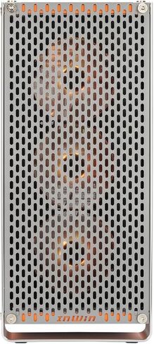 InWin Dubili Full Tower Gaming Chassis (iBuildiShare Series) w/Preinstall ARGB Fan x 4 (Champagne Gold) in Kuwait