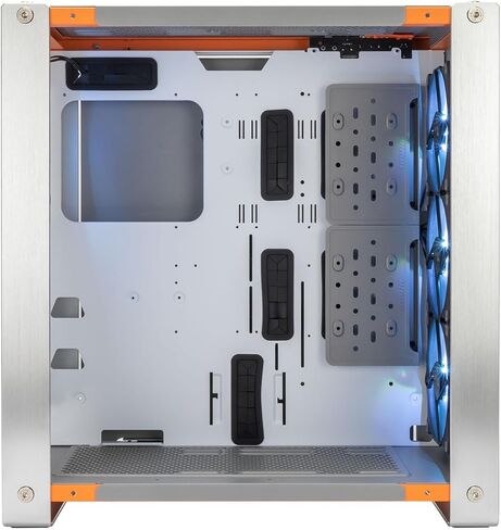 InWin Dubili Full Tower Gaming Chassis (iBuildiShare Series) w/Preinstall ARGB Fan x 4 (Champagne Gold) in Kuwait
