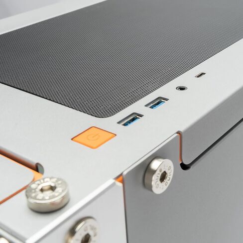 InWin Dubili Full Tower Gaming Chassis (iBuildiShare Series) w/Preinstall ARGB Fan x 4 (Champagne Gold) in Kuwait