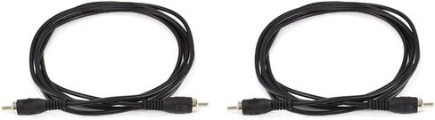 كابل ذكر مونوبرايس 6ft RCA لقناة واحدة - أسود in Kuwait