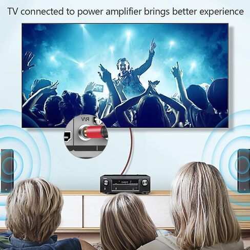 كابل صوت محوري رقمي بطول 3 أقدام، 1RCA ذكر إلى 1RCA ذكر كابل مضخم صوت من النايلون مضفر RCA كابل فيديو لمضخم الصوت، المسرح المنزلي، HDTV، أنظمة هاي فاي (3 أقدام) in Kuwait