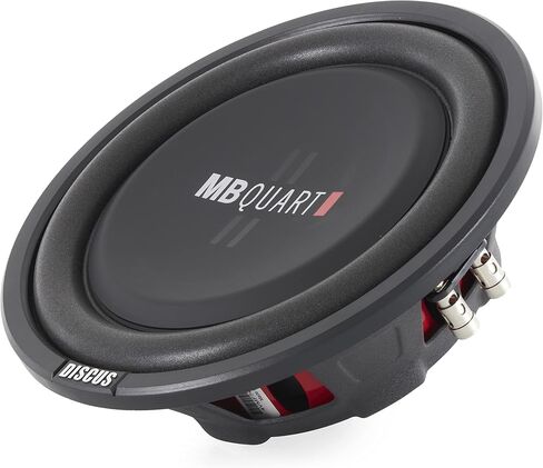 2 MB Quart DS1 254 800 Watt 4 Ohm 10 inches Shallow, Slim, Subwoofers, Car, Truck, DVC, RMS 400 Watts per Subs, Durable Powder Coat in Saudi Arabia