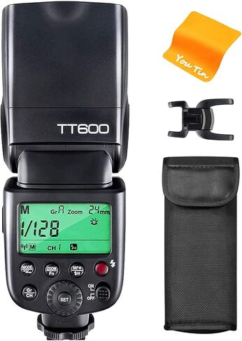 Godox TT600 Camera Flash Speedlite for Canon Nikon Panasonic Olympus Pentax and Other DSLR Cameras，Digital Cameras with Standard Hot Shoe in Saudi Arabia
