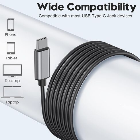 سماعات رأس USB C لهاتف Samsung Galaxy S23 Ultra S22 S21 FE S20 A54 A53 سماعات USB C مع ميكروفون داخل الأذن سماعات أذن سلكية USB من النوع C سماعات أذن لهاتف iPhone 15 Pro Max iPad Plus Pixel 8 7 6a 5 in Kuwait