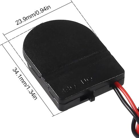 10pcs CR2032 Battery Holder Coin Cell Battery Holder 1x CR2032 Battery Holder Battery Storage Boxes Cover with On ON-Off Switch Socket Container in Saudi Arabia