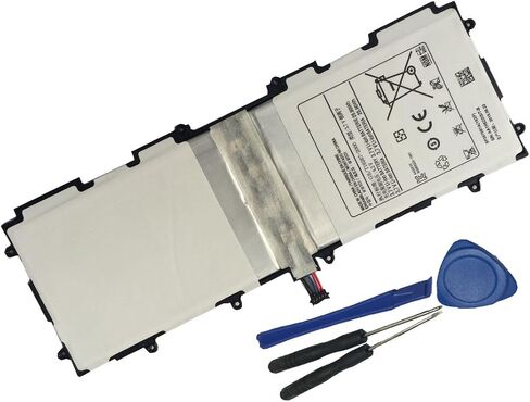 Tesurty Replacement Battery for Galaxy Tab 2 10.1" WiFi Gt-n8010 Gt-n8013 GT-P5100 GT-P5110 Gt-p5113 Gt-p5113ts Sch-i905 Tablet in Kuwait