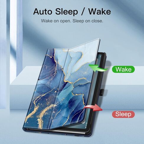 حافظة Fintie Folio لجهاز Amazon Fire Max 11 (الجيل الثالث عشر، إصدار 2023) - غطاء حامل قابل للطي من الجلد النباتي الفاخر ذو المقاس النحيف لجهاز Fire 11 Max Tablet مع خاصية النوم/الاستيقاظ التلقائي، أسود in Kuwait