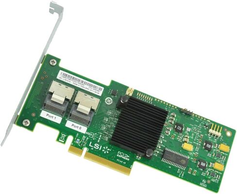 LSI 9220-8i M1015 RAID Controller Card 6Gbps SAS SATA P20 IT Mode for ZFS FreeNAS unRAID PCI E HBA Expander Card in Kuwait