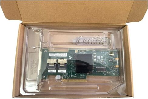 LSI 9220-8i M1015 RAID Controller Card 6Gbps SAS SATA P20 IT Mode for ZFS FreeNAS unRAID PCI E HBA Expander Card in Kuwait