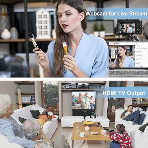 Digital Camera HD 1080P Video Camera Vlogging Camera for YouTube with Webcam, 3.0 Inch Flip Screen Compact Camera with 16X Digital Zoom, 2 Batteries in Kuwait