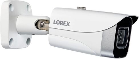 نظام كاميرا المراقبة Lorex Fusion 4K مع 2 تيرابايت NVR - نظام أمان منزلي سلكي 8 قنوات PoE مع 6 كاميرات معدنية - كشف الحركة، رؤية ليلية ملونة، مراقبة خارجية مقاومة للطقس in Kuwait