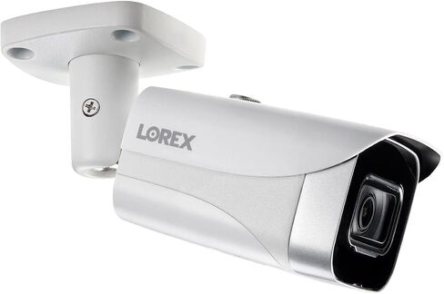 نظام كاميرا المراقبة Lorex Fusion 4K مع 2 تيرابايت NVR - نظام أمان منزلي سلكي 8 قنوات PoE مع 6 كاميرات معدنية - كشف الحركة، رؤية ليلية ملونة، مراقبة خارجية مقاومة للطقس in Kuwait