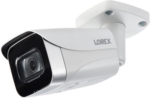نظام كاميرا المراقبة Lorex Fusion 4K مع 2 تيرابايت NVR - نظام أمان منزلي سلكي 8 قنوات PoE مع 6 كاميرات معدنية - كشف الحركة، رؤية ليلية ملونة، مراقبة خارجية مقاومة للطقس in Kuwait