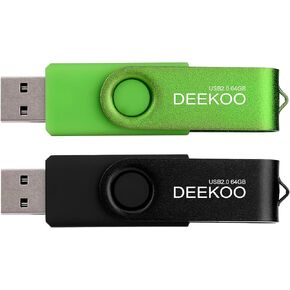 محرك أقراص فلاش DEEKOO بسعة 16 جيجابايت محركات أقراص إبهامية وعصي ذاكرة ومحرك أقراص القفز 5 عبوات 16 جيجابايت USB 2.0 محركات أقراص فلاش ألوان مختلطة: أسود وأحمر وأزرق وأرجواني وأخضر in Saudi Arabia