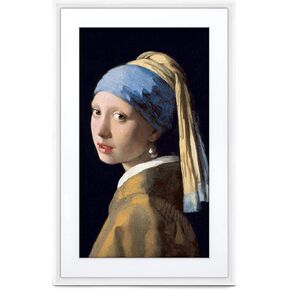 Canvas II – The Smart Art Frame with 21.5 in. HD Digital Canvas That Renders Images and Photography in Lifelike Detail | 16X24 White Frame | WiFi-Connected | Powered by NETGEAR (MC321WL) in Kuwait