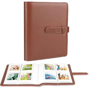 Ablus 128 Pockets Mini Photo Album for Fujifilm Instax Mini Camera, Polaroid Snap, Z2300, SocialMatic Instant Cameras & Zip Instant Printer (128 Pockets, Black) in Kuwait